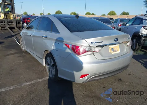 2013 Hyundai Sonata Hybrid Limited from USA, damaged, VIN KMHEC4A43DA071968